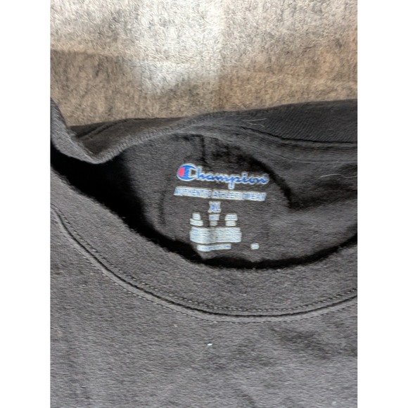 Champion Cleveland State Vikings T-Shirt Mens XL Black Short Sleeve Graphic Tee - Picture 5 of 8